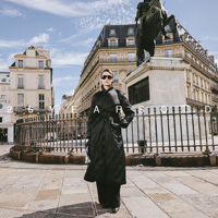 26YEARSOLD Manteau d'hiver chaud et élégant en duvet de canard blanc, design original, coupe ajustée, noir, 3564