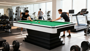 โต๊ะพูล9ft หินชนวนคุณภาพสูงโต๊ะบิลเลียดขนาดมาตรฐานสั่งทำได้จากโรงงานแม่น้ำมังกร - Product Image 5