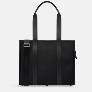 Bolso Tote de Nailon Grande y Estructurado, Personalizado por Diseñador, con Portavasos, para Trabajo, Portátil, Uso Diario, Casual, para Maestros, Enfermeras, Compras - Product Image 1
