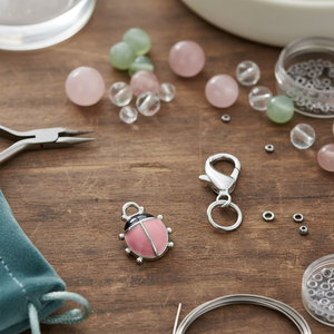 Charm 'Ladybird' Mm5x8 Componenti e Accessori Eleganti per Gioielli - Product Image 3