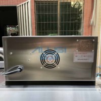 Mesin Shrink Wrap Semi-Otomatis Ailusi Berbahan Baja Tahan Karat 304 dengan Generator Uap Terintegrasi dan Terowongan Panas untuk Shrink Film