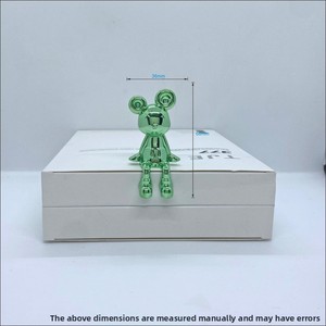 Caja de pañuelos de plástico de lujo ligero, modelo DIY hecho a mano, adorno creativo para coche, estilo Instagram, ratón violento. - Product Image 5