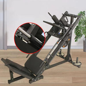 Mesin Leg Press Hack Squat Desain Baru 45 Derajat Fungsi Ganda Beban Bebas untuk Penggunaan Gym Komersial Kebugaran Berteknologi Tinggi - Product Image 4
