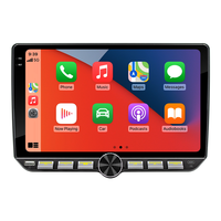 Radio Universal Android 2 Din para Auto con Pantalla Táctil de 10 Pulgadas, Carplay Inalámbrico y Android Auto