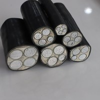 Fabrik preis Stromkabel Mittels pannung 4-adrig 16mm 25mm 35mm 50mm 70mm Aluminium leiter PVC/XLPE-isoliertes elektrisches Kabel