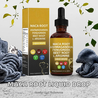 Complément Énergisant Herbal pour Adultes 60ml – Maca, Ashwagandha, Fenugrec, Racine de Betterave, L-Arginine – Gouttes Liquides – Direct Usine