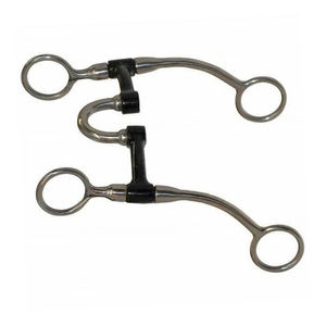 Bocados para Caballos de Acero Inoxidable con Anillo Desmontable, Equipo Ecuestre de Alta Calidad, Long Pelham TALLIANS INTERNATIONAL TI-HRE-HB-A99-07 - Product Image 4