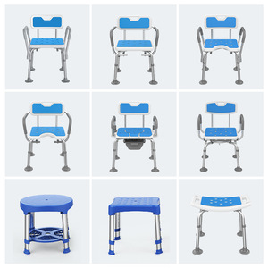 Chaise de bain Hang Seng en alliage d'aluminium, siège de douche antidérapant avec dossier pour personnes âgées, équipement de sécurité pour la salle de bain - Product Image 2