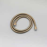 Ensemble de douche de salle de bain 3 voies en laiton antique avec pommeau de pluie et douchette à main, mitigeur à cartouche céramique