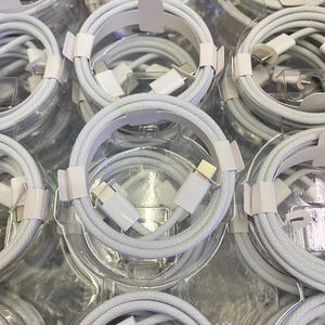 Hot Selling 1M 60W USB-C snellaadkabel, PD compatibel voor iPhone 15, 16 Pro Max, gevlochten afscherming met TPE mantel - Product Image 5
