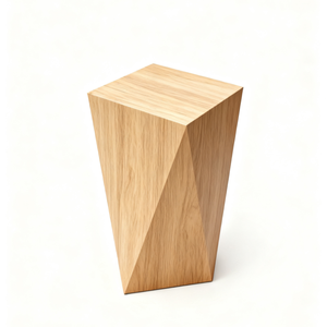 Étagère et socle d'exposition géométriques facettés en <span class=keywords><strong>MDF</strong></span> pour supermarchés, expositions d'art et salles de présentation de détail - Product Image 6