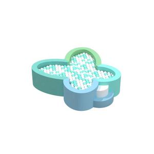 Clôture de piscine à balles <span class=keywords><strong>Bobo</strong></span> Ocean pour l'éducation préscolaire intérieure maternelle aire de jeux anti-collision pour enfants enceinte de piscine en sable doux - Product Image 1