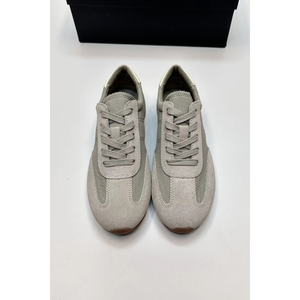 Baskets rétro de créateur pour femme, confortables et légères, idéales pour le printemps et l'été, chaussures de marche décontractées de luxe, couleur unie - Product Image 5