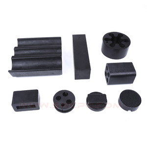 ชิ้นส่วนยางแบบกำหนดเอง ชิ้นส่วนยางขึ้นรูปจากยาง EPDM และ FKM ตัวอย่างฟรี บล็อกยางกันกระแทก แผ่นรองกันกระแทก - Product Image 2