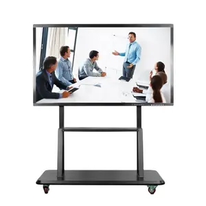 98 inch Hệ thống tương tác bảng trắng tương tác LCD màn hình cảm ứng tương tác Màn hình hiển thị Máy tính - Product Image 1