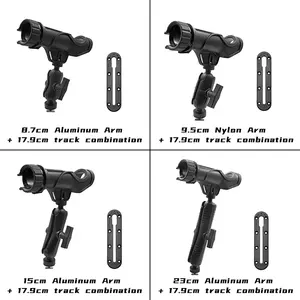 Support de canne à pêche réglable pour Railblaza Kayak Track Mount, support pour détecteur de poissons, rail Tough Track de 9 pouces, guidon pour kayak - Product Image 3