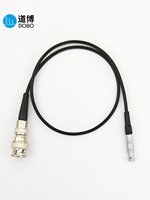 Câble de sonde Q9-C5 dédié à la détection de défauts de haute précision, test non destructif, signal de données ultrasonique haute fréquence BNC-FAA00