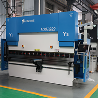HUNSONE presse plieuse hydraulique CNC Machine à cintrer en fer Plegadora De Chapa Dobladora De Lamina CNC