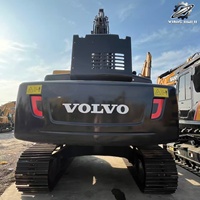 Vente Flash : Excavatrice sur chenilles VOLVO240 d'occasion avec moteur d'origine, 24 tonnes, grande pelle de chantier lourde, bon état, livraison rapide