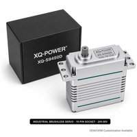 Servomoteur numérique étanche XQ-S9450D 700kg sans balais, engrenage en acier inoxydable, boîtier en aluminium, 30V pour robot