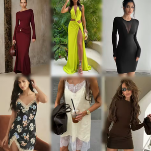 Vêtements à prix bas, vente chaude, robe décontractée pour femmes, vente en gros d'usine, livraison aléatoire, stock de vêtements - Product Image 6