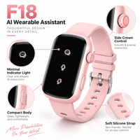 Bracelet Enregistreur Vocal IA Sans Écran avec 12 Heures d'Enregistrement pour les Interviews, les Brainstorming et les Notes Vocales Quotidiennes