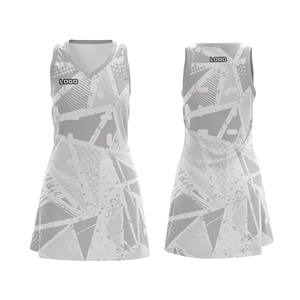 Conception de maillots de netball à la mode, tissu respirant, fabrication sur mesure, maillot de netball par sublimation - Product Image 1