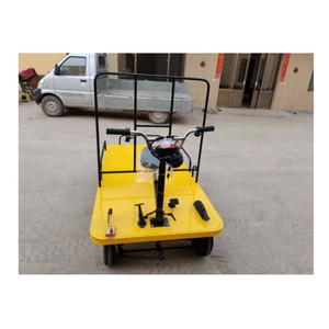 Electric Flatbed <b>Transportation</b> Cart 1 Ton Electric Flatbed <b>Transport</b> Car - Product Image 4