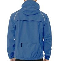 Veste imperméable pour homme sur mesure, coupe-vent, veste à capuche pour l'extérieur, veste légère contre la pluie, veste de randonnée, fabricant OEM ODM