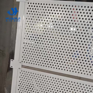 Panneau de ventilation perforé en aluminium à trous ronds, métal perforé pour armoires électriques et boîtiers de commande - Product Image 4