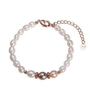 Pulsera de Perlas de Agua Dulce con Degradado a Pequeña Escala, Diseño Inspirado en Joyería Artesanal de Cuentas Shanxiahu, Modelo 33118, Venta al por Mayor - Product Image 4