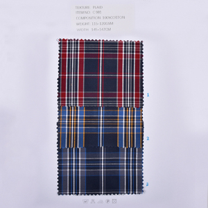 Tissus en coton à carreaux de qualité supérieure, prix bas, vente en gros directe d'usine pour chemises - Product Image 6