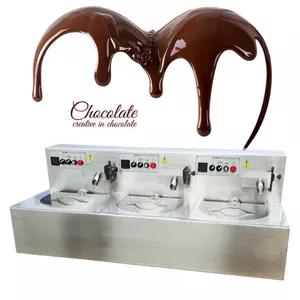 LST Tự Động Sô Cô La Ủ Máy Nóng Sô Cô La Ủ Làm Và Enrobing Máy - Product Image 3