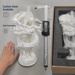Service d'impression 3D SLA haute précision sur mesure pour prototypes de figurines de dragons et de personnages complexes avec finition de surface lisse - Product Image 5