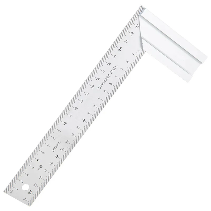 Measuring Stainless Steel L Shape Framing Ruler Try Square Ruler Tools