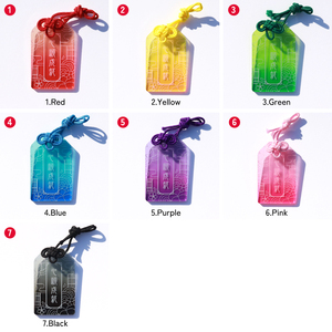 Llavero con Colgante Personalizado de Diseño OEM ODM Hecho en Japón, con Degradado de Color Favorito - Product Image 2
