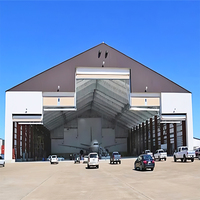 Endüstriyel Tarz Prefabrik Hafif Çelik GB Standardı 3D Model Tasarım Depo Binası Hayvan Barınağı AFO Marka 200 Km/S Rüzgar Yükü