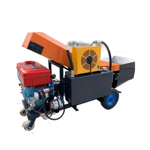 <b>Small</b> Concrete <b>Pump</b> Gasoline Powered 60m Vertical 100m Horizontal For Construction Site Use - Product Image 5