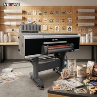 Heyme 3 Head I3200 U1 Printer UV DTF Roll to Roll Otomatis Penuh Lebar Cetak 60cm A1 24 Inch Garansi 1 Tahun Baru Kecepatan Tinggi