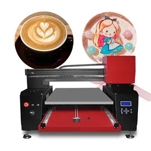 2023 Refinecolor produk baru latte art 3d printer makanan dapat dimakan selfie printer kopi