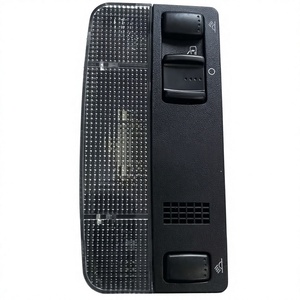 1TD947105 Lumière avant noire intérieure pour VW Transporter T5 Passat Caddy Golf Mk4 - Product Image 1