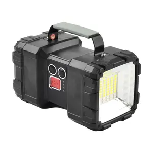 Portable Spotlights Flash lights 60W 10000 Lumens Multifunctional Home Outdoor Work Searchlight Torch Flashlight
