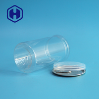 Boîtes transparentes en plastique PET de qualité alimentaire, faciles à ouvrir, étanches, sans BPA, pour le stockage d'aliments pour animaux, de bonbons, de collations, de chocolat, de biscuits, de gelée