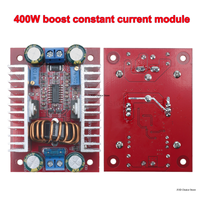 Convertisseur élévateur de tension DC-DC 400W 15A haute puissance, module d'alimentation à courant constant 8.5-50V vers 10-60V, chargeur de tension pour pilote LED