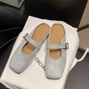 Nuove Comode Ballerine da Lavoro 2026, Scarpe Casual da Donna a <span class=keywords><strong>Basso</strong></span> Prezzo, <span class=keywords><strong>Sandali</strong></span> Estivi con Fibbia, Eleganti Mules Casual Rosa - Product Image 6