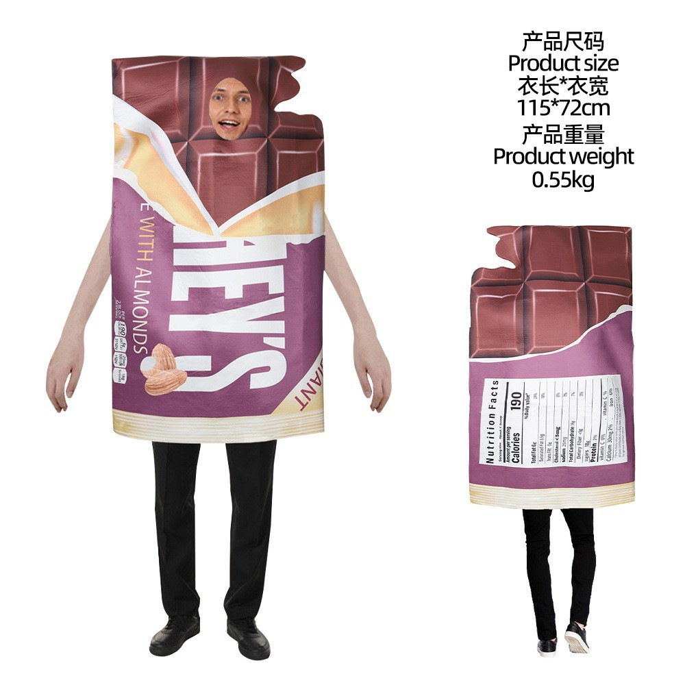 Fun Chocolate Bar Costumes