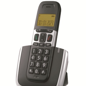 Téléphone <span class=keywords><strong>sans</strong></span> <span class=keywords><strong>fil</strong></span> D1004 avec haut-parleur et identification de l'appelant/attente d'appel, téléphones DECT certifiés CE, deux <span class=keywords><strong>combinés</strong></span> - Product Image 2