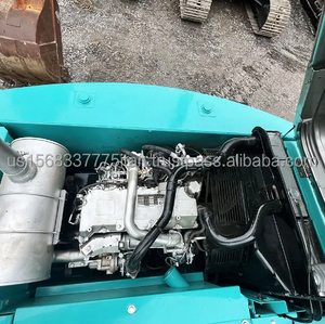 Excavatrice sur chenilles hydraulique Kobelco SK350D d'occasion, modèle 2022, 20 tonnes, godet de 1 m³, état d'origine, en stock - Product Image 6