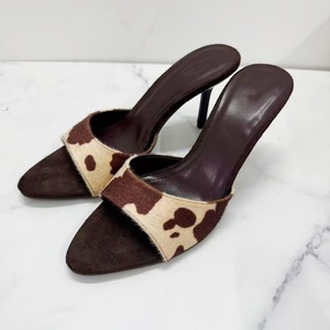 Spanish 2026 Autumn Women's <b>Pointed</b> <b>Toe</b> <b>Flat</b> Color Block Fashionable Versatile Slip-On Mules Outerwear Compatible Low Cut - Product Image 6