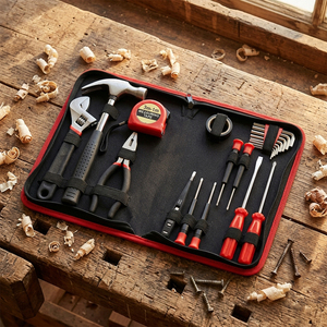 Wholesale DIY Hand <b>Tool</b> Set Carbon Steel Household Bag Package Customizable OEM <b>Tool</b> Kit for Gift Promotion - Product Image 6